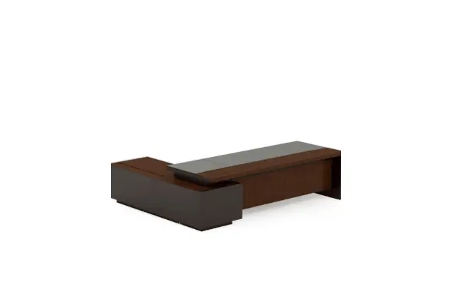 10ft x 8ft Executive L Shaped Desk Ref. LARRY EY80 from ETTES Office Furniture