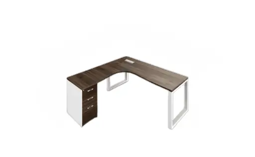60” x 60” L Shaped Desk Ref DL65 from ETTES Office Furniture