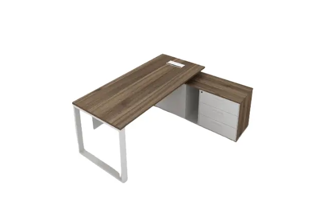 64’ x 64” L Shaped. Desk Ref. DL86 from ETTES Office Furniture