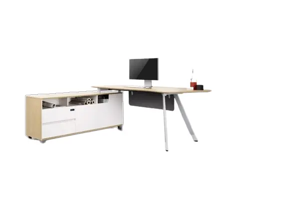 80” x 72” L Shaped Desk Ref DU88 from ETTES Office Furniture