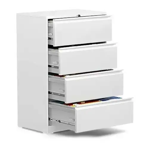 Four Drawer Lateral Filing Cabinet-Ref FC-DD4 from ETTES Office Furniture
