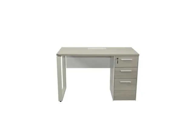 Single Pedestal Desk Ref DL48 from ETTES Office Furniture